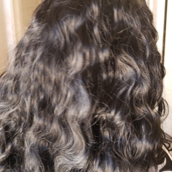 Black Human Hair Lace Front Wig main image 7